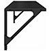 Scaffali da parete 2 pcs Rovere Nero 80 x 25 x 25,5 cm - Foto miniatura 7