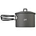 PT1600HA batteria di pentole da camping Vasetto 1,6 L Alluminio, Nero - Foto miniatura 1