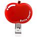 Apribottiglie A Forma Di Mela Con Clip Di Chiusura - Gadget Multifunzionale 2-in-1 Red - Foto miniatura 1