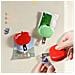 Apribottiglie A Forma Di Mela Con Clip Di Chiusura - Gadget Multifunzionale 2-in-1 Red - Foto miniatura 2