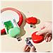 Apribottiglie A Forma Di Mela Con Clip Di Chiusura - Gadget Multifunzionale 2-in-1 Red - Foto miniatura 3