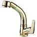 Rubinetto per lavabo da bagno, Blackswan, tipo M177, modello oro lucido, con bocca retrattile, misura 25 cm - Foto miniatura 1