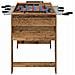 Tavolo da Foosball Legno vecchio 125 x 60,5 x 80 cm - Foto miniatura 5