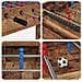 Tavolo da Foosball Legno vecchio 125 x 60,5 x 80 cm - Foto miniatura 8
