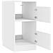 Mobile da lavanderia Bianco 50 x 68 x 102 cm Legno multistrato - Foto miniatura 5