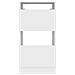 Mobile da lavanderia Bianco 50 x 68 x 102 cm Legno multistrato - Foto miniatura 6