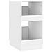 Mobile da lavanderia Bianco 50 x 68 x 102 cm Legno multistrato - Foto miniatura 8