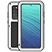 Cover per Galaxy S20 - Silicone+Metallo, Argento, Antiurto - Foto miniatura 1