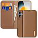 Cover Cartera per iPhone 17 - Pelle /PU, Marrone - Foto miniatura 1