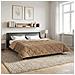 Duvet Invernale Talpa 220 x 240 cm Microfibra e Fleece Teddy - Foto miniatura 2
