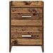 Comodini Legno antico 40 x 30 x 60 cm Legno ingegnerizzato - Foto miniatura 4