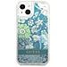Guess Guhcp13slflsn Iphone 13 Mini 5,4, Custodia Verde /verde Flower Liquid Glitter - Foto miniatura 2