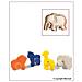 Confezione4 stampi a espulsione animali wonder cake - Foto miniatura 2