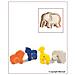 Confezione4 stampi a espulsione animali wonder cake - Foto miniatura 1