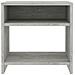 Comodini 2 pz Grigio Cemento 40x30x40 cm in Legno Multistrato - Foto miniatura 5