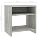 Comodini 2 pz Grigio Cemento 40x30x40 cm in Legno Multistrato - Foto miniatura 7