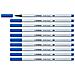 Pen 68 brush - Pennarello Premium con punta a pennello - Confezione da 10 - Blu Scuro - Foto miniatura 1