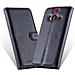 Custodia Compatibile Con Htc Butterfly 2 In Nero Carbone - Coperchio Protettiva Con Chiusura Magnetica, Funzione Stand E Tasca Per Le Carte - Foto miniatura 10