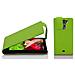 Custodia Compatibile Con Lg G2 Mini In Verde Limone - Coperchio Protettivo In Design Flip Realizzato In Similpelle Testurizzata - Foto miniatura 4