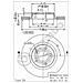 Brembo 09.7196.11 - Disco Freno Con Verniciatura Uv (set Di 2) - Anteriore - Foto miniatura 2