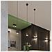 Plafoniera Rotonda In Alluminio Per Cucina E Soggiorno Ollux Orbis 2 Sl. 0054, Moderna Lampada Da Soffitto Loft 1 Pezzo - Foto miniatura 12