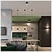 Plafoniera Rotonda In Alluminio Per Cucina E Soggiorno Ollux Orbis 2 Sl. 0054, Moderna Lampada Da Soffitto Loft 1 Pezzo - Foto miniatura 13