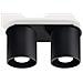 Plafoniera Rotonda In Alluminio Per Cucina E Soggiorno Ollux Orbis 2 Sl. 0054, Moderna Lampada Da Soffitto Loft 1 Pezzo - Foto miniatura 1