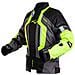 Giacca Touring Sfoderabile Moto Protezioni Impermeabile Cordura Ce Fluo 3xl - Foto miniatura 1
