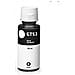 Black Pigment 135ml Compa Hp Tank 500,530,615,618#1vv21ae - Foto miniatura 1