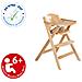Seggiolone pieghevole - Seggiolone per neonati e bambini - Legno naturale - Foto miniatura 3