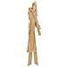 Seggiolone pieghevole - Seggiolone per neonati e bambini - Legno naturale - Foto miniatura 5