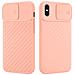 Custodia Compatibile Con Apple Iphone X / Xs In Rosa Opaco - Coperchio Protettivo In Silicone Tpu Flessibile E Con Protezione Per La Fotocamera - Foto miniatura 1