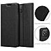 Custodia Compatibile Con Oppo A92s In Nero Di Notte - Coperchio Protettiva Con Chiusura Magnetica, Funzione Stand E Tasca Per Le Carte - Foto miniatura 5