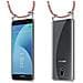 Catena Di Telefoni Cellulari Compatibile Con Samsung Galaxy J7 2018 In Colorful Parrot - Coperchio Protettivo In Silicone Con Anelli D'argento, Cinturino In Corda E Custodia Staccabile - Foto miniatura 8