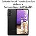 Thunder Custodia Tpu Silicone Cover Case Per Samsung Galaxy A32 5g A326 Black - Foto miniatura 2