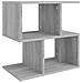 Comodino Grigio Sonoma 50x30x51,5 Cm In Legno Multistrato - Foto miniatura 1