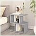 Comodino Grigio Sonoma 50x30x51,5 Cm In Legno Multistrato - Foto miniatura 2