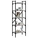 Libreria Grigio Sonoma 5 Ripiani 56x31,5x174 Cm Multistrato - Foto miniatura 3