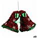Decorazione Natalizia Ciondolo Cappe Tinsel Rosso Verde 21 X 14 X 10 Cm (12 Unità) - Foto miniatura 1