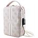 Borsello Da Viaggio Con Usb Modello Stripe 4g, Rosa - Foto miniatura 4