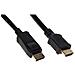 Cavo Displayport 1.2 To Hdmi 1.4. M /m. 3.0mt. 4kx2k 30 Hz Contatti Dorati. Nero. Lkcdph30 - Foto miniatura 1