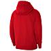 Felpa Con Cappuccio Full Zip Cw6891-657 Bambino Taglia Xl Colore Rosso - Foto miniatura 3