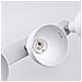 Lampada A Soffitto Elba 3 Bianco Sl. 1315 - Soppalco Lampade Da Soffitto Bianco 18.5x59x24 Cm - Foto miniatura 7