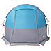 Tenda da Campeggio a Tunnel per 4 Persone Blu Impermeabile - Foto miniatura 6