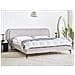 Letto Velluto Suzette 180 X 200 Cm Grigio Chiaro - Foto miniatura 1