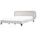 Letto Velluto Suzette 180 X 200 Cm Grigio Chiaro - Foto miniatura 2