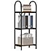 Libreria Rovere fumo 40 x 30 x 109 cm Legno multistrato - Foto miniatura 3