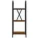 Libreria Rovere fumo 40 x 30 x 109 cm Legno multistrato - Foto miniatura 5