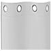 Tende con tende 2 pcs Grigio Chiaro 175x140cm Poliestere - Foto miniatura 5