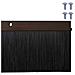 Spazzole per porte a vite 2 pcs Marrone 100 cm - Foto miniatura 6